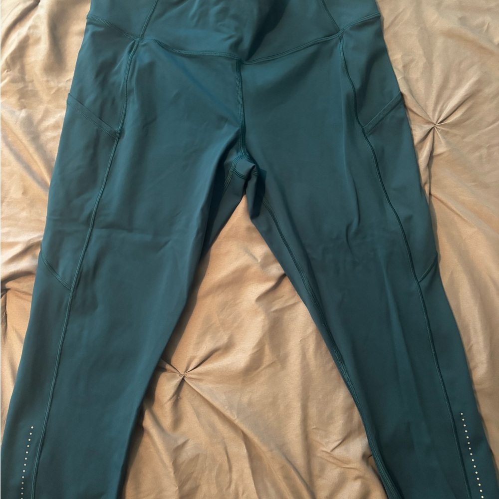 Lululemon Athletica Deep Teal Leggings